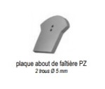 MELODIE ANTHRACITE PLAQUE D'ABOUT PZ ANTHRACITE DoP n°  Creaton-Nr.-001